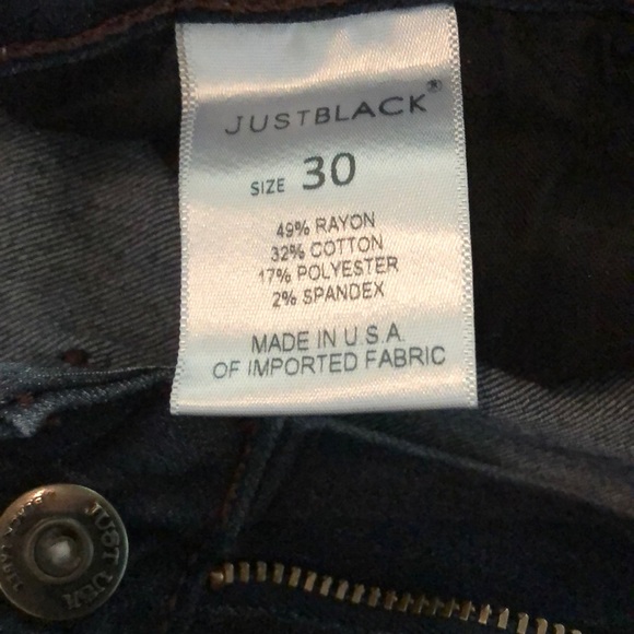 Just Black. Size 30. Skinny. - Picture 3 of 4